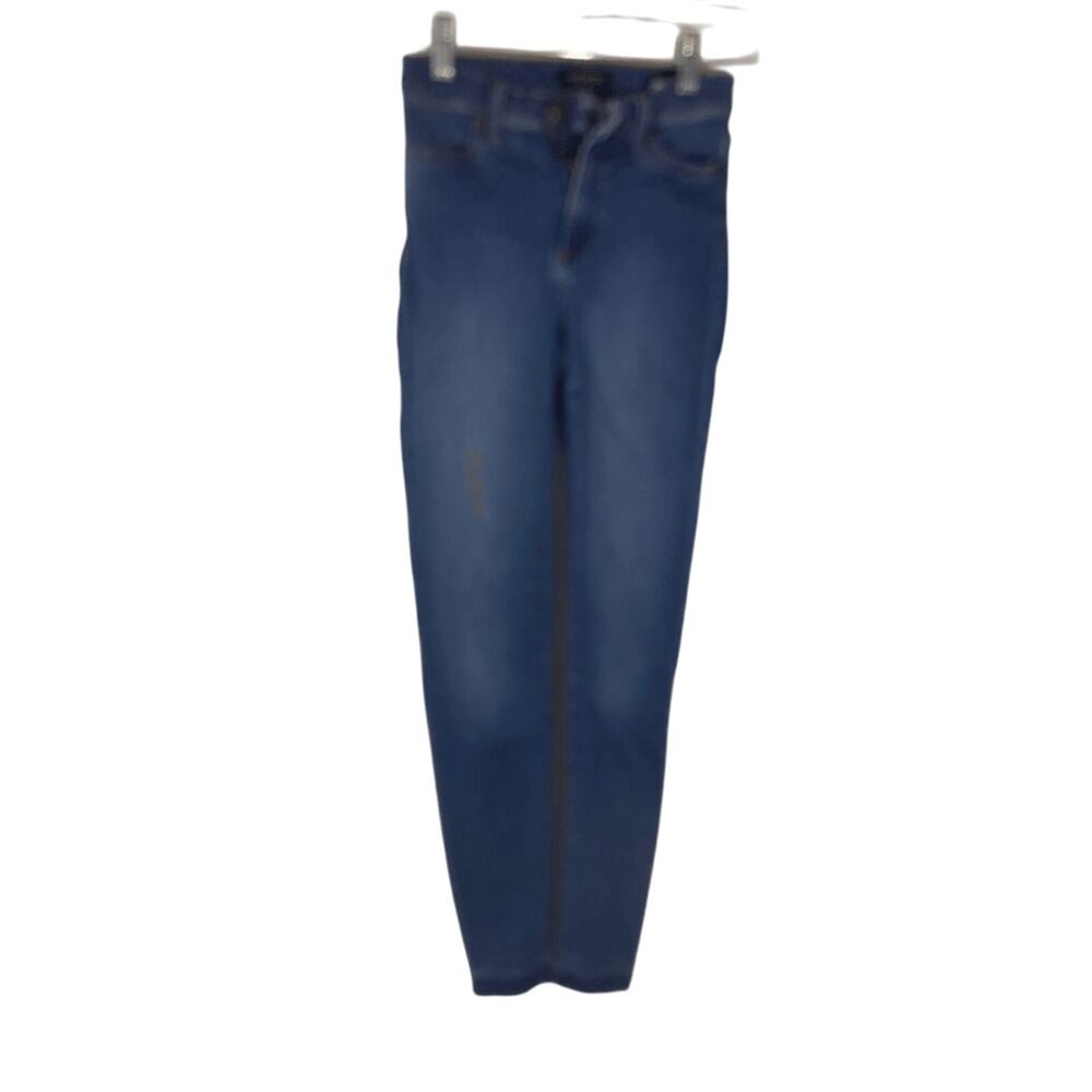 Banana Republic Devon 24 Women's Raw Hem Dark Wash Denim Skinny Jeans